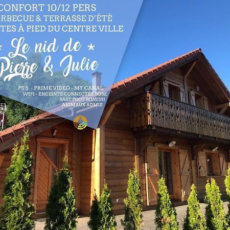 ⁂⁂ Le Nid De Pierre & Julie Cledicihome 2 Pas Du Centre Ville / Spa & Terasse Amenagee ⁂⁂ La Bresse Εξωτερικό φωτογραφία