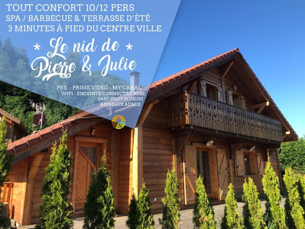 ⁂⁂ Le Nid De Pierre & Julie Cledicihome 2 Pas Du Centre Ville / Spa & Terasse Amenagee ⁂⁂ La Bresse Εξωτερικό φωτογραφία